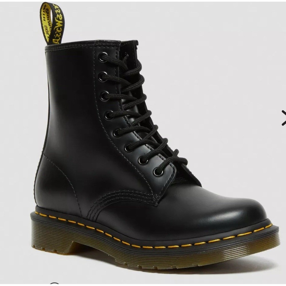 Unisex Boots Dr. Martens 1460 Bex Smooth Leather Lace Up Boots Sz-11M Or 12L